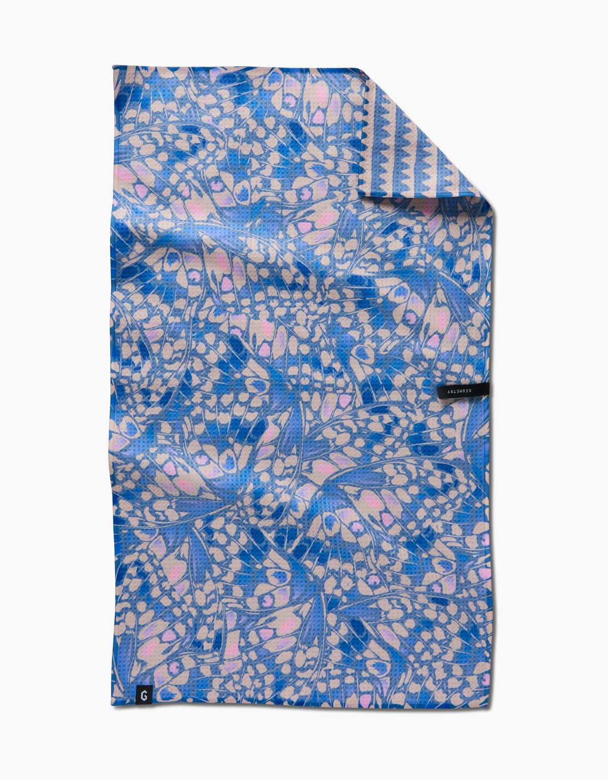 Geometry Double-Sided Tea Towel – Lavender