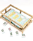 Mahjong Stripe Paper Guest Towels, 16-Count Disposable Pack