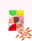 Sour Gummy Worms Swedish Candy Bag 2.8oz