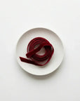 Velvet Ribbon - Garnet