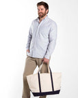 Large Classic Tote - Navy