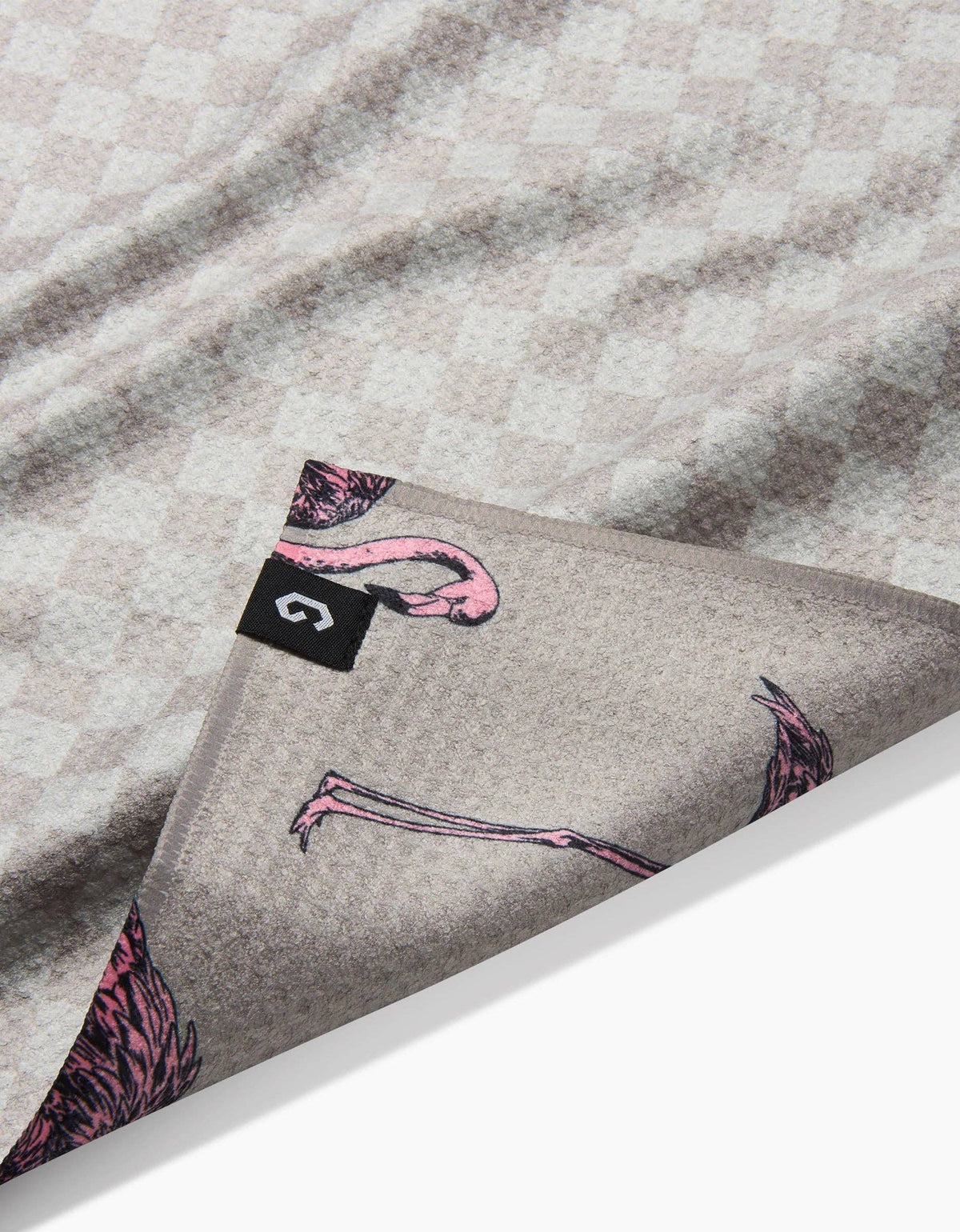 Geometry Double-Sided Tea Towel – Flamingo Dance