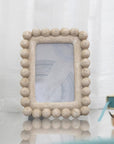 Sandstone Beaded Picture Frame, 4x6