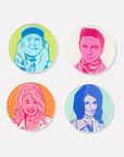 Country Legends (Set of 4) Coasters
