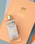 I Hate Everyone - Glass Bottle Safety Matches - Aqua