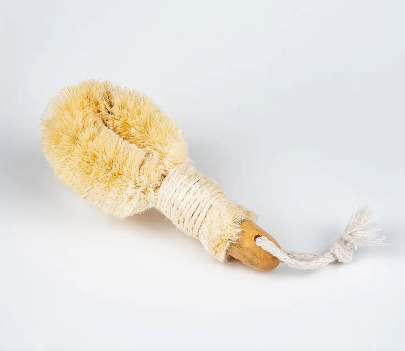 Sisal Nail Brush 6"