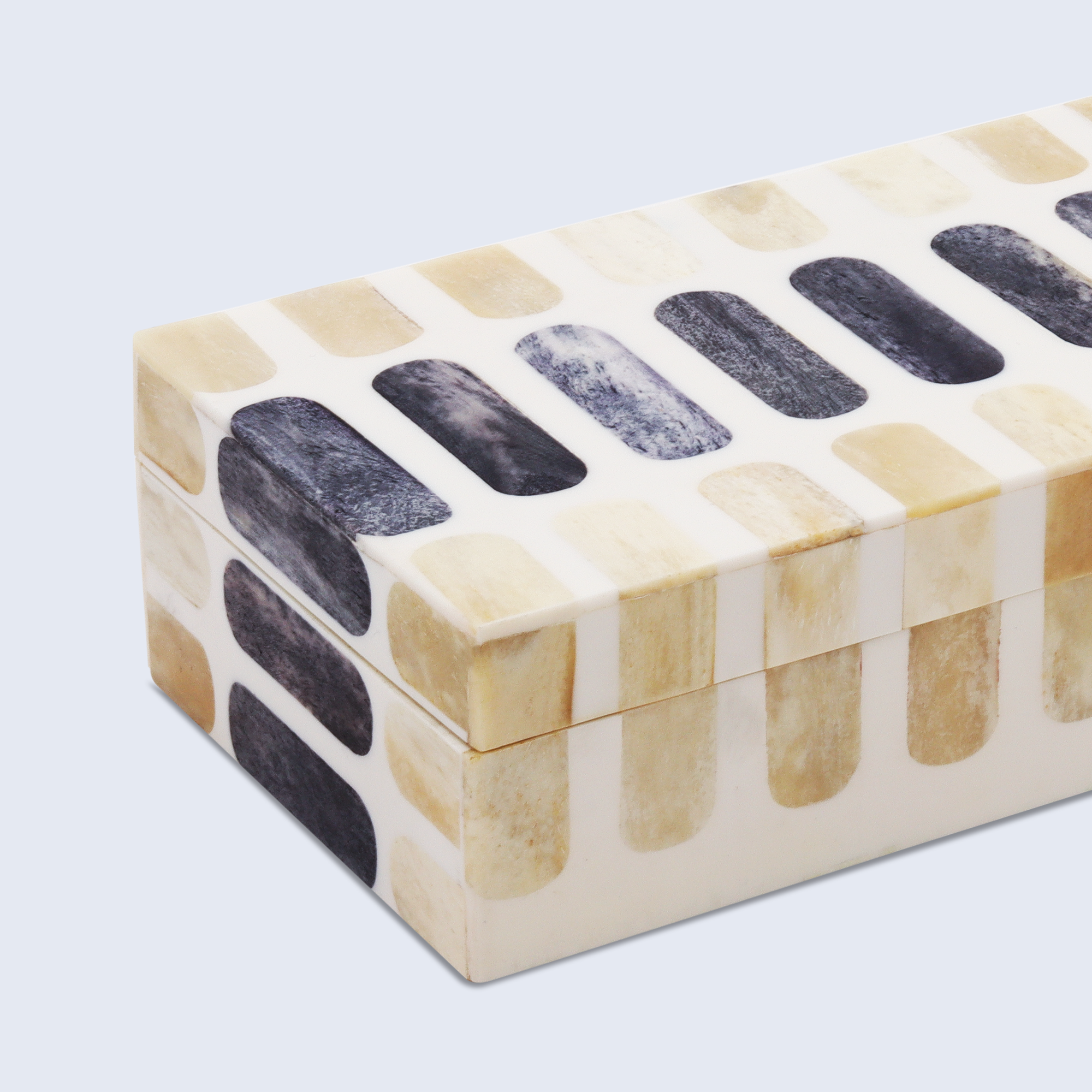 Decorative Box Patisserie Caramel White