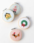 Christmas Dachshund Cross Stitch Kit
