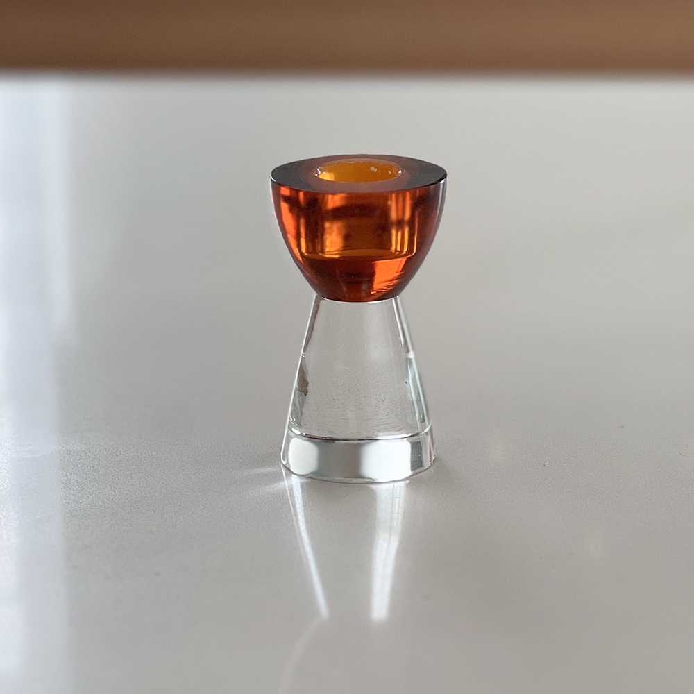 Colored Crystal Candlesticks