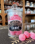 Apothecary Jar Old Fashioned hot Cinnamon Hard Candy Glass