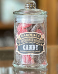 Old Fashioned Apothecary Jar Cherry Cola  nostalgic Candy