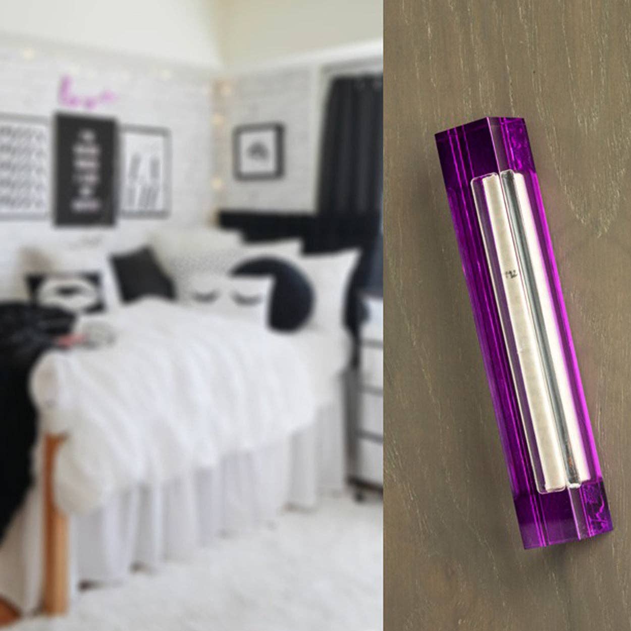 Mezuzah Large Violet