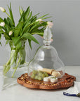Vintage English Bread Board, Medium Scalloped