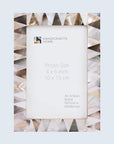 Pearlescent Ivory Mother of Pearl Picture Frames, 4"X6"