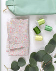 Eucalyptus Green Scalloped Wooden Mahjong Racks - 20 inches
