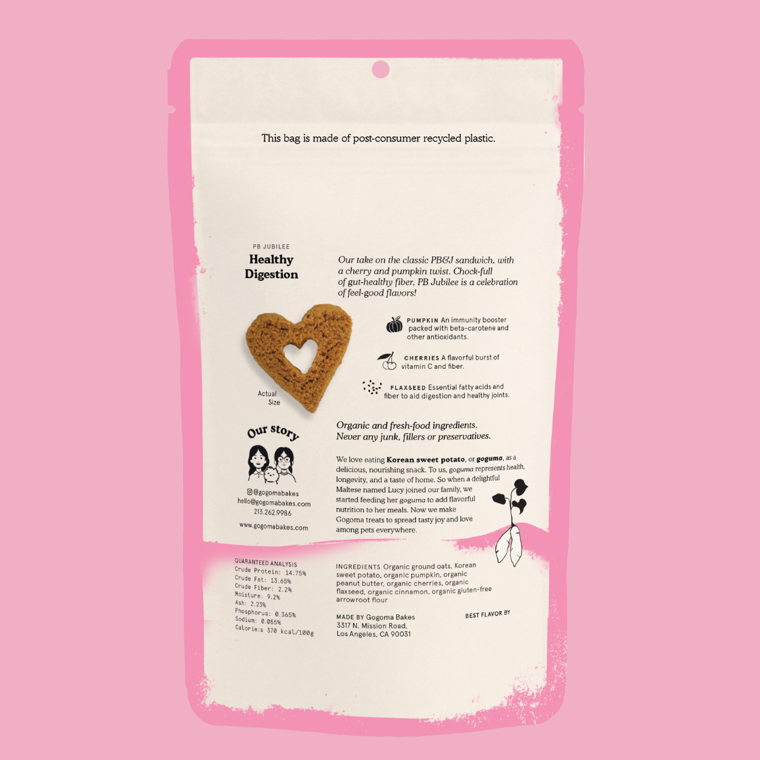 Gogoma PB Jubilee Superfood Dog Treats