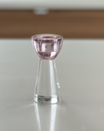 Colored Crystal Candlesticks