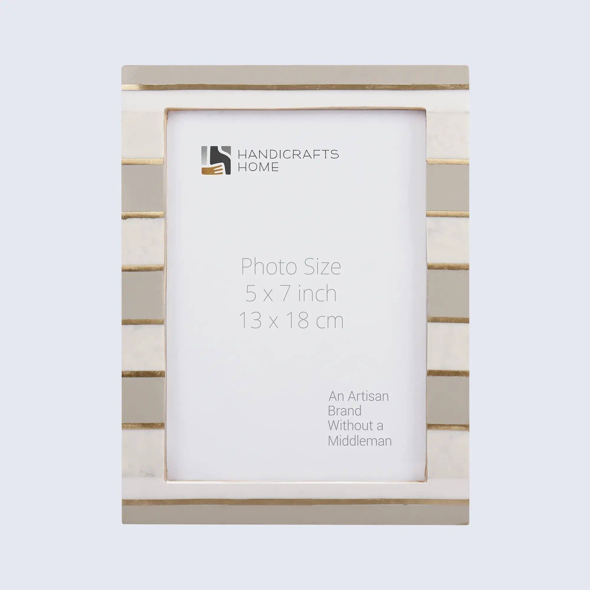 Contour Pattern Picture Photo Frames, 5x7