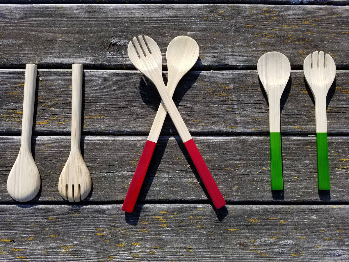 Bamboo Server Set
