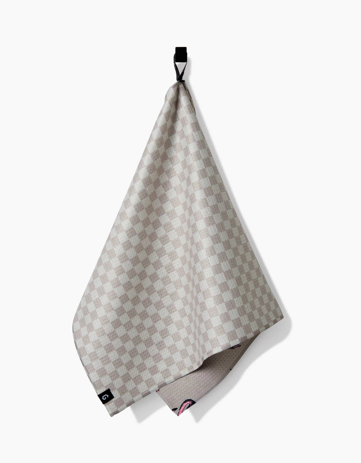 Geometry Double-Sided Tea Towel – Flamingo Dance
