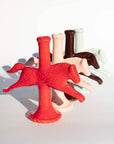 Dala Horse Candlestick Holder | Dark Chocolate
