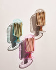 Blue Glass Match Cloche | 100 Match Sticks with Cork Stopper