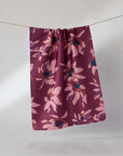 Mulberry Bloom Tea Towel