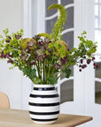 Kähler - Omaggio - Large Hand-Painted Ceramic Vase - Black