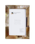 Horn Inlay Picture Frame Tabletop Wall 5x7