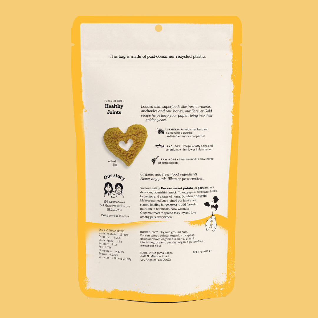 Gogoma Forever Gold Superfood Dog Treats
