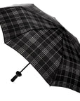 Black Plaid Bottle Umbrella