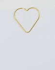 Heart - Unique Gold Plated Paper Clips - Pack of 25