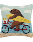 Surfing California Hook Pillow