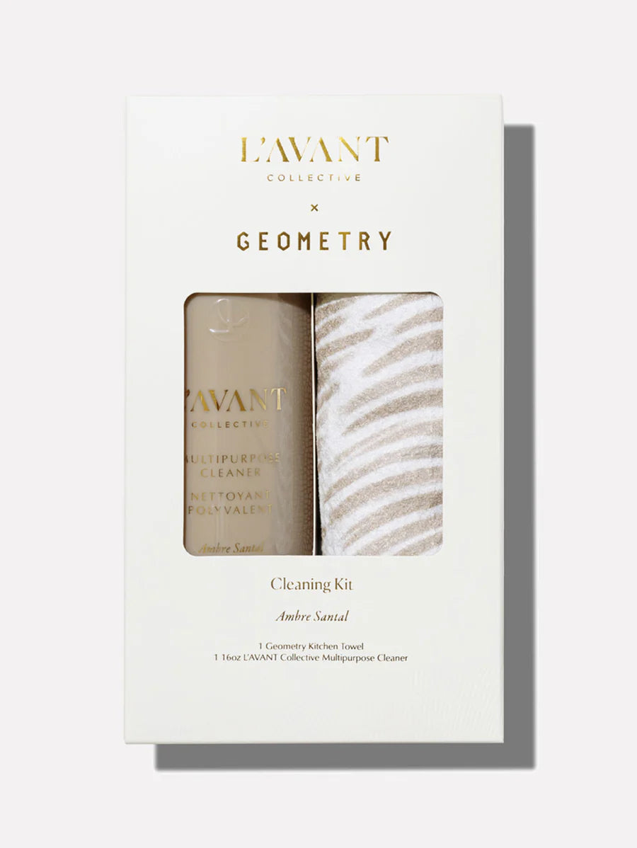L'AVANT x Geometry Cleaning Kit - Ambre Santal