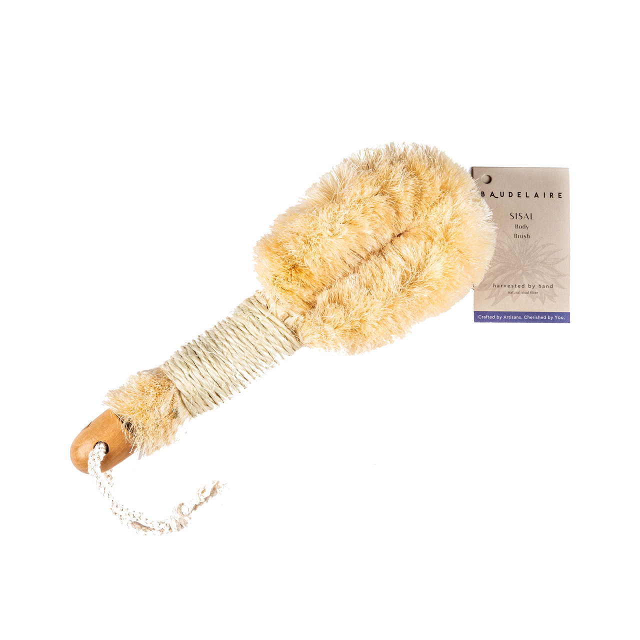 Sisal Body Brush 9"