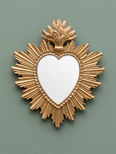 Golden Ex-voto mirror