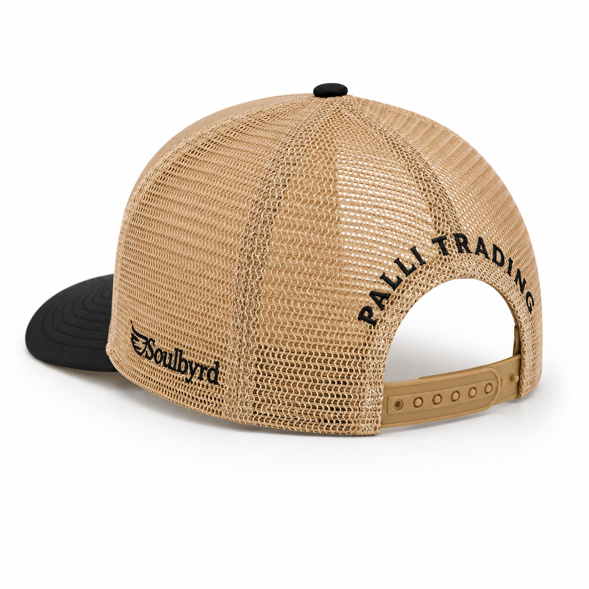 BLACK &amp; TAN Pali Trading Post x SoulByrd Trucker Hat | Limited Edition Pacific Palisades Hat