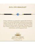 Evil Eye Bracelet- Turquoise/White