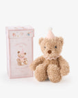 O/S Pink Birthday Bear Boxed | Elegant Baby