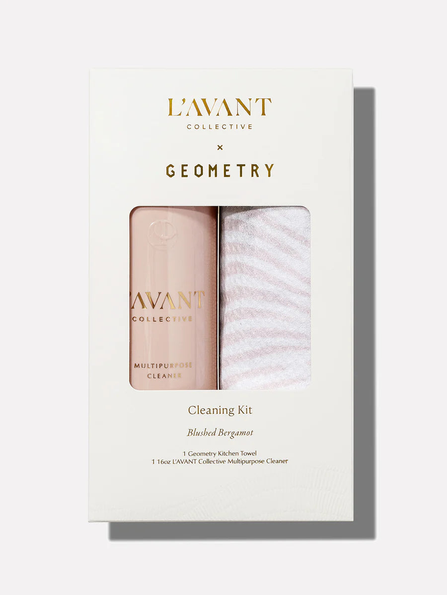 L'AVANT x Geometry Cleaning Kit - Blushed Bergamot