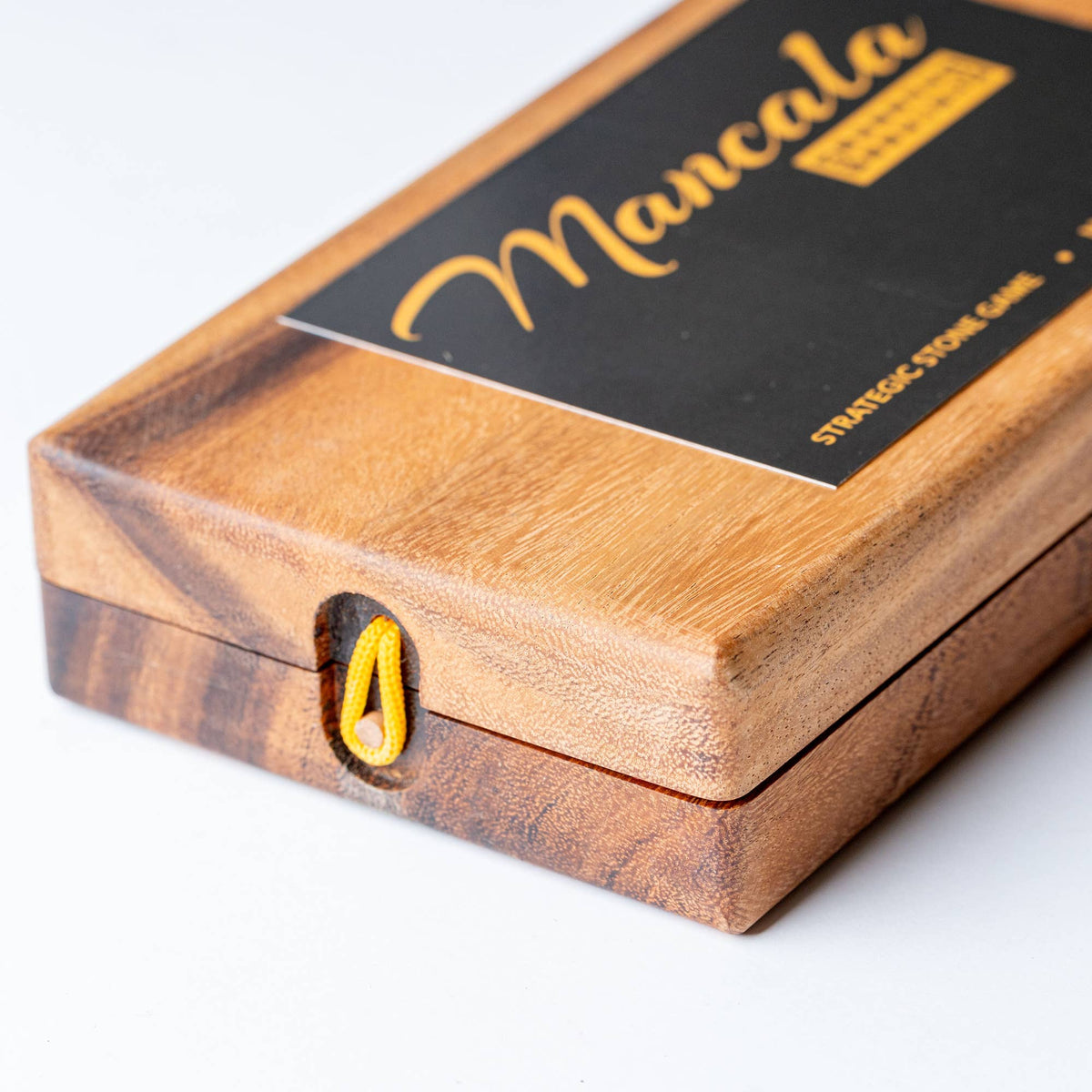 Wooden Mancala Game Set – Mango Wood