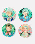 Golden Gals (Set of 4) Coasters