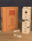 Jenga Vintage Bookshelf Edition