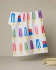 Poppy Popsicles Tea Towel