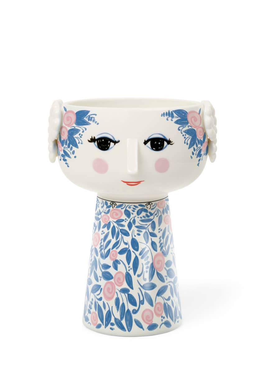 Bjørn Wiinblad - Eva - Long Base Ceramic 3D Plant Pot / Vase