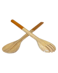 Large Bamboo Server Set