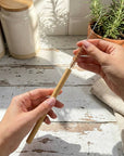 Coconut Fiber Reusable Straw Cleaner – Eco-Friendly Cleaning Brush