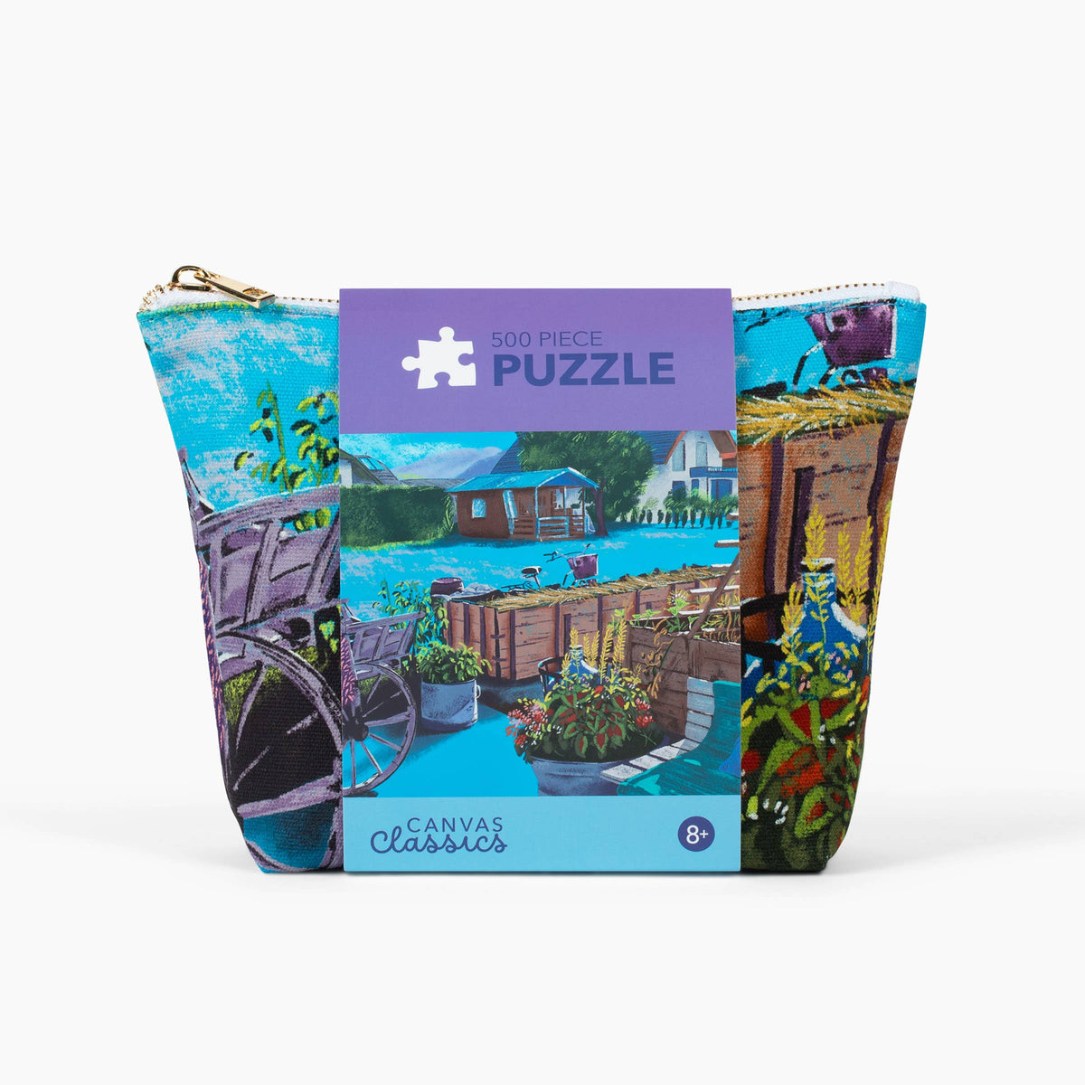 Canvas Classics Afternoon in Blue 500 Piece Puzzle