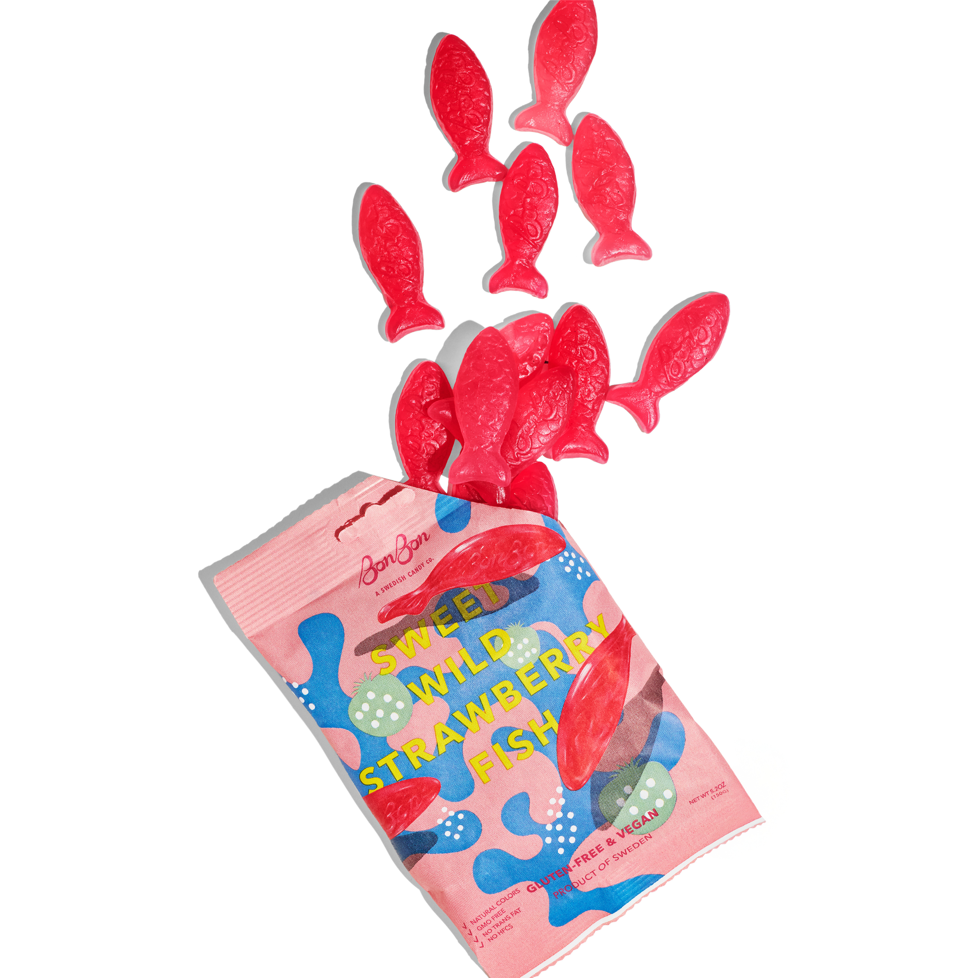 BonBon Sweet Wild Strawberry Fish