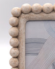 Sandstone Beaded Picture Frame, 4x6
